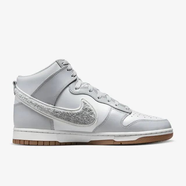 NIKE 耐吉】休閒鞋男鞋運動鞋DUNK HI RETRO UNIVERSITY 白灰DR8805-003