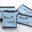 【Betrise】日本-3D可機洗輕薄型涼感紗凝膠墊(超值2坐墊)