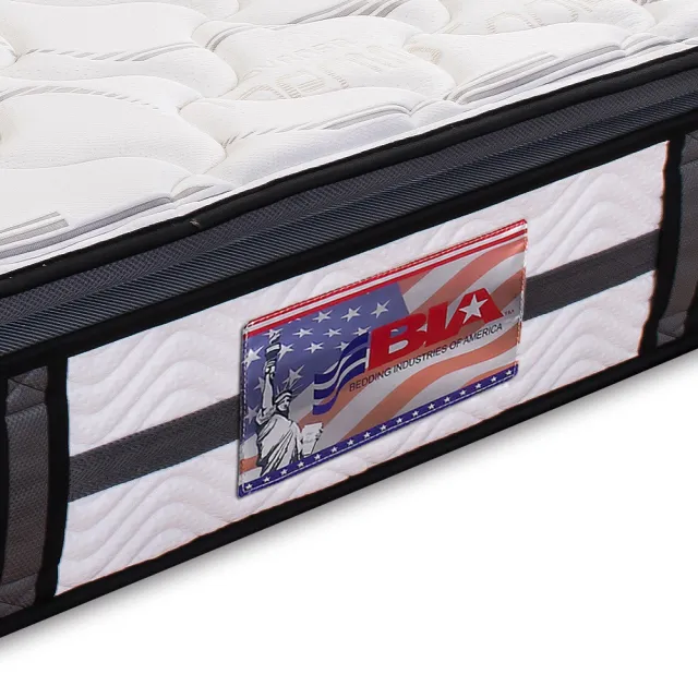 【美國名床BIA】New Orleans 獨立筒床墊-6×7尺特大雙人(天絲表布+水冷膠)