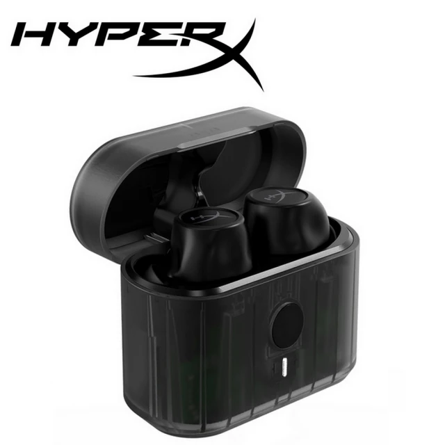 【HyperX】Cirro Buds Pro 真無線入耳式耳機 黑(727A5AA)