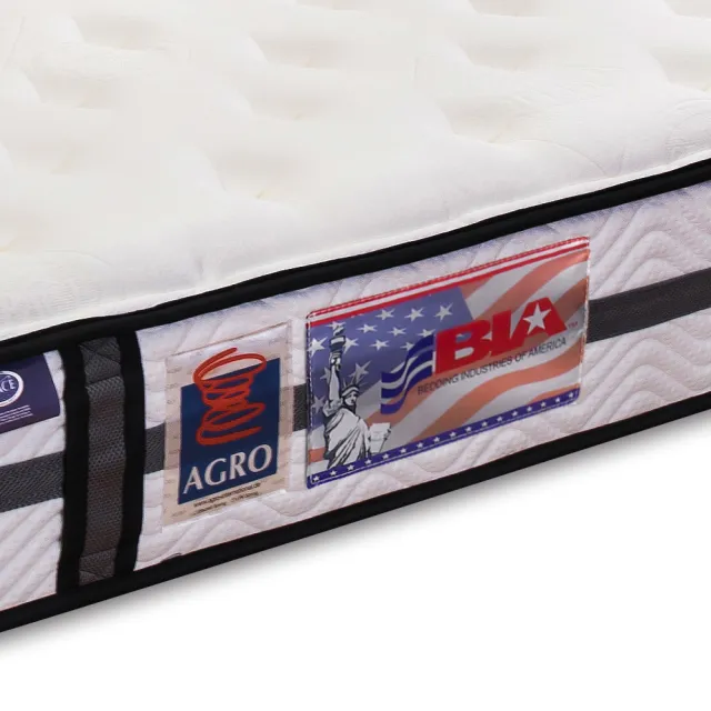 【美國名床BIA】Detroit 獨立筒床墊-5尺標準雙人(智慧控溫纖維布+水冷膠)