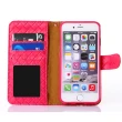 【Apple】iPhone 7/iPhone 8 共用 時尚編織紋手機皮套(金白桃黑多色可選)