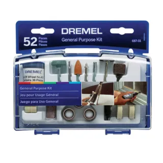 【Dremel】52件通用配件組(687-01)