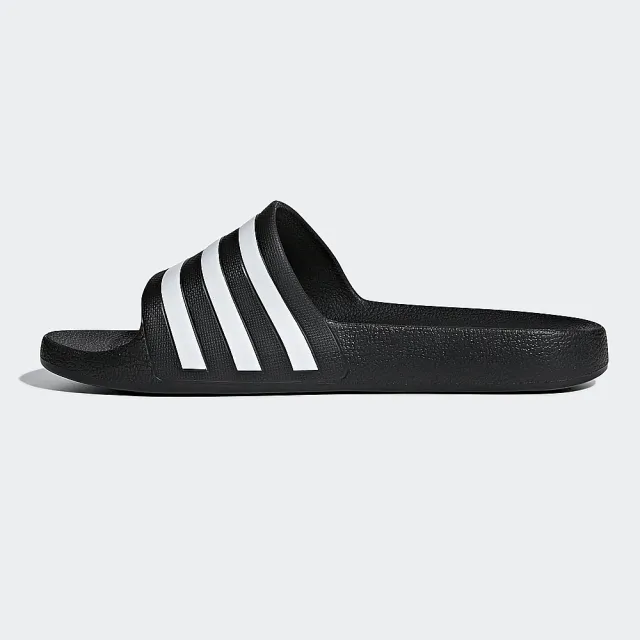 【adidas 愛迪達】ADILETTE AQUA  黑 男女鞋 拖鞋 防水 休閒(F35543 ★)