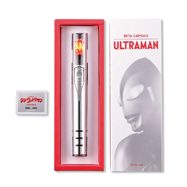 【iPASS 一卡通】ULTRAMAN《貝塔膠囊》3D造型一卡通(超人力霸王)