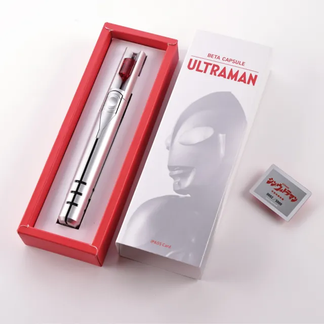 【iPASS 一卡通】ULTRAMAN《貝塔膠囊》3D造型一卡通(超人力霸王)