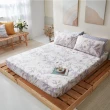 【Lasol睡眠屋】40支100%天絲 銀離子兩用被套床包枕套組 雙人(日晨)