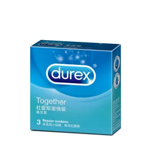 【Durex杜蕾斯】激情裝保險套3入/盒