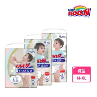 【GOO.N】日本大王境內版肌快適 褲型紙尿褲M-XL(跳跳褲)