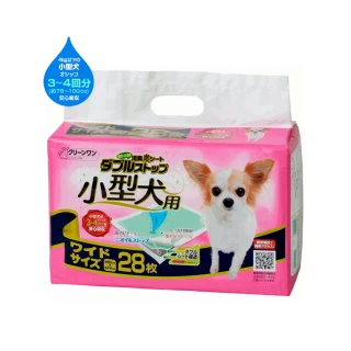 【Clean One】小型犬用 雙層吸收消臭炭尿布  60X44cm 28入x2包(狗尿墊/狗尿布/寵物尿布)