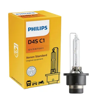 【Philips 飛利浦】HID 4200K D4S單顆 D4S-4200K(車麗屋)