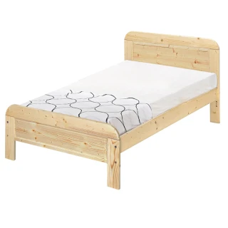 【顛覆設計】奧汀松木床架+獨立筒床墊(單大3.5尺)