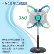 【大家源-2入超值組】14吋360度旋風立扇/電風扇(TCY-8106)