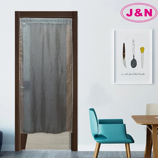 【J&N】歐德直紋紗線簾(90x180cm)