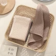 【茉家】棉質蜂窩紋中空紗方巾(3入)