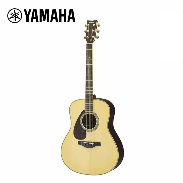 【Yamaha 山葉音樂】LL16L ARE NT 民謠木吉他 原木色(左撇子款式 附贈原廠琴袋 背帶 以及彈片)