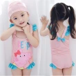 【小衣衫童裝】可愛粉色小豬連體泳衣(1060509)