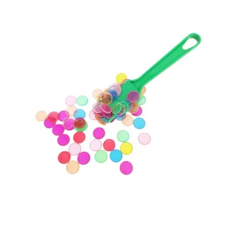 【子玄】圓形片 圓形透明片學習顏色分類計數算數教具小圓片(物理教學 金屬圈棒 磁力圓片、教學圓片)