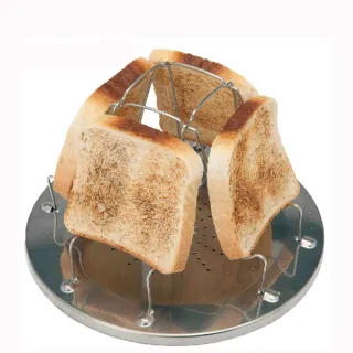 【韓國SELPA】不鏽鋼烤吐司架/麵包架(二入組)