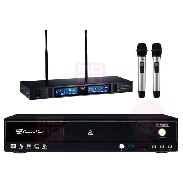 【金嗓】CPX-900 K2R+TEV TR-9100(家庭劇院型伴唱機4TB+無線麥克風)