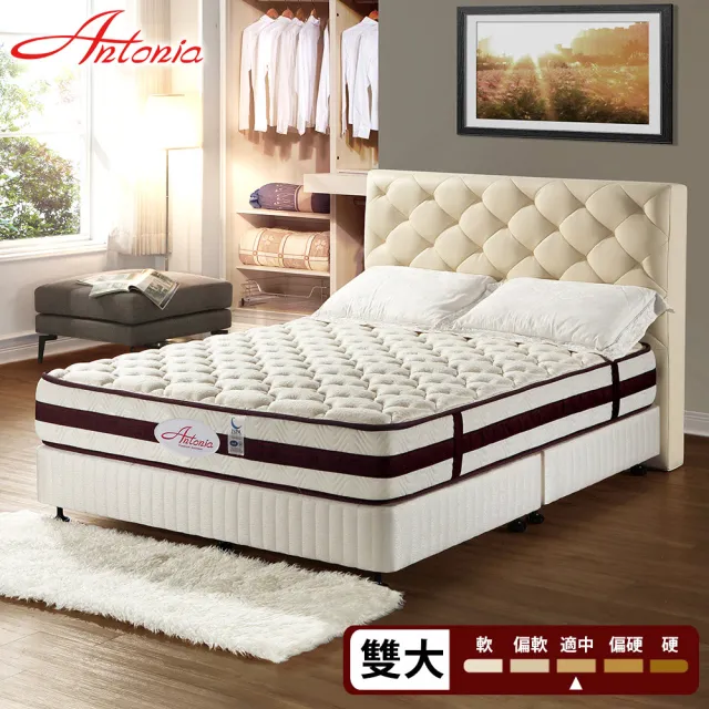 【Antonia】涼感記憶膠AGRO獨立筒床墊(雙人加大6尺)