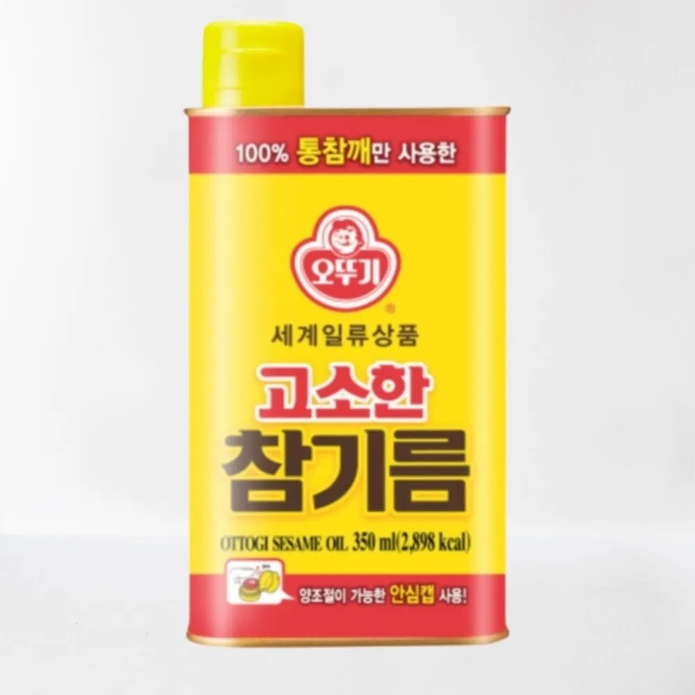 【韓國 奧多吉(不倒翁)OTTOGI】100%純芝麻油500毫升(x1罐)