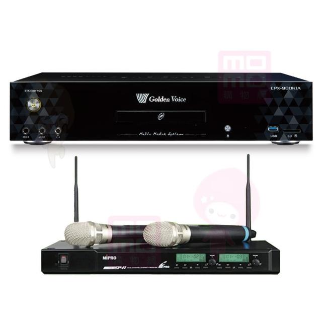 金嗓 K1A（型號 CPX900）專業 KTV 伴唱機，配備 2 隻高品質麥克風及 HDMI 連線埠，支援 110-240V 寬電壓電源。內建 4000GB 儲存空間，2 組 USB 輸入及 2 組麥克風輸入，讓您輕鬆在家享受卡拉OK 樂趣。不支援藍芽，但具備 BSMI 許可（R46321）及 NCC 認證（CCAH21LP3940T0），安全可靠。完美適閤家庭娛樂及派對使用！