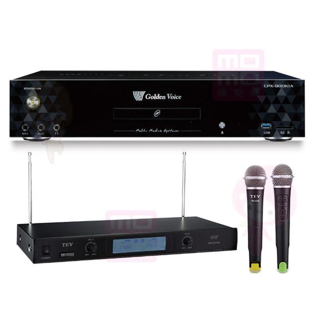 【金嗓】CPX-900 K1A+TEV TR-9688(6TB電腦伴唱機+無線麥克風)