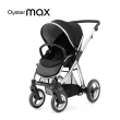 【英國 Oyster2】MAX雙子星嬰幼兒手推車(經典黑)