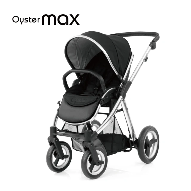 【英國 Oyster2】MAX雙子星嬰幼兒手推車(牛津藍)