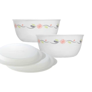 【CORELLE 康寧】陽光橙園4件式麵碗組(D01)