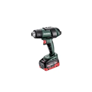 【metabo 美達寶】18V鋰電熱風槍4.0Ah單電套裝組隨附工具袋(HG 18 LTX 500)