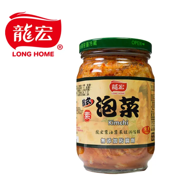 【龍宏】韓式泡菜380g