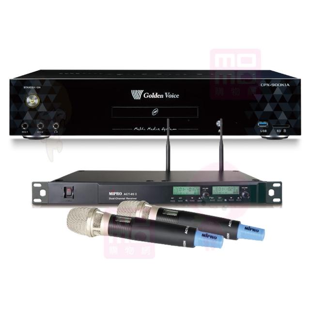 【金嗓】CPX-900 K1A+MIPRO ACT-65II(家庭劇院型伴唱機4TB+無線麥克風)