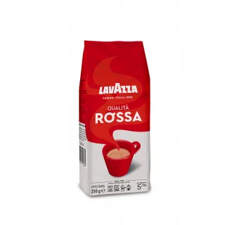 即期品【LAVAZZA】紅牌Rossa咖啡豆(250g/包)