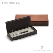 【GRAF VON FABER-CASTELL】鍍白金黑檀木 鋼珠筆(經典系列)