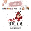 【英國 Miss Nella】兒童水性可撕式無毒指甲油(3入一組 贈隨機色1瓶)