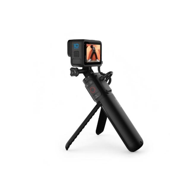 GoPro HERO9-13Volta 電池握把 腳架 遙控器 APHGM-001-AS，特色整合相機按鈕，方便單手控制。內建三腳架腳，確保拍攝穩定性，電池電量額外增加，適用於攝影機、空拍機、相機、穿戴裝置等。