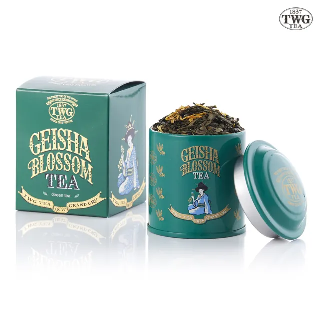 【TWG Tea】純棉茶包迷你茶罐雙享禮物組(禪心伯爵綠茶 15包/盒+迷你茶罐口味任選20g/罐)