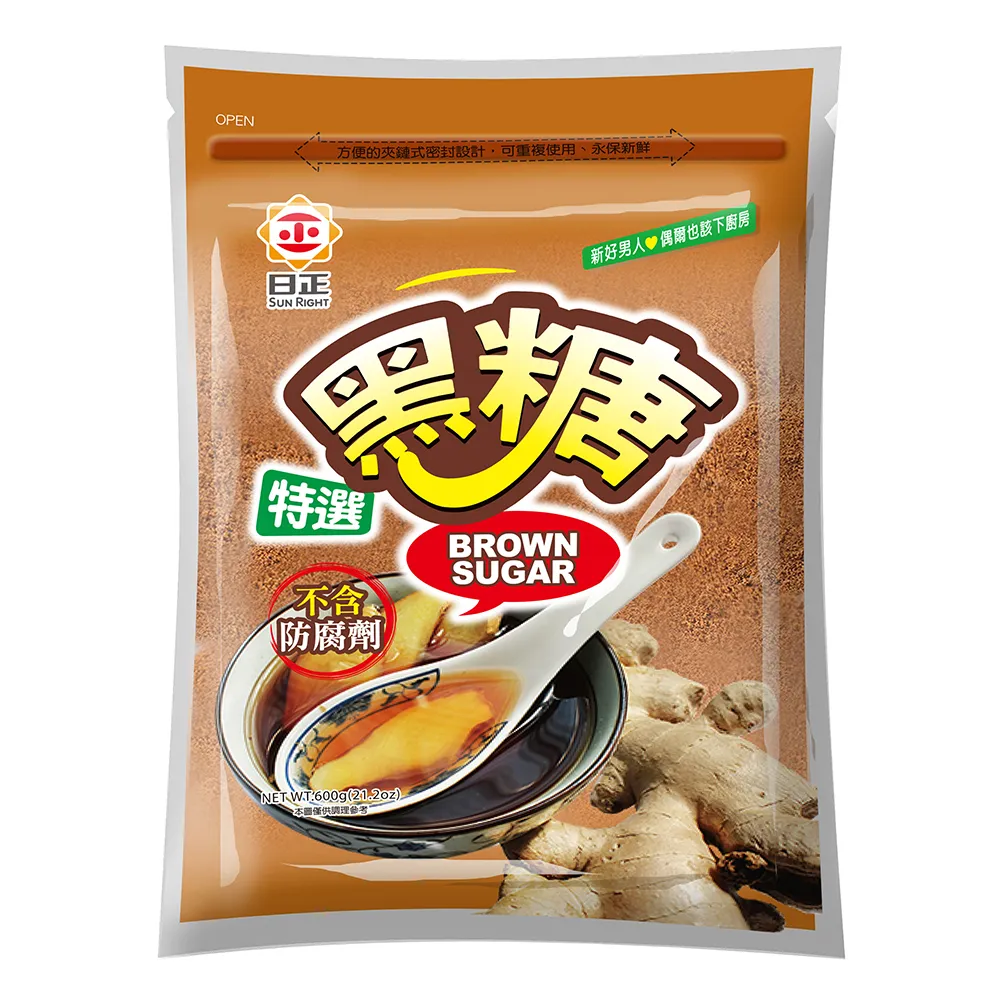 【日正食品】黑糖(600g)