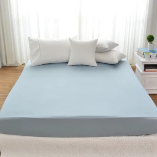 【Cozy inn】簡單純色-200織精梳棉床包-單人(多款顏色任選)