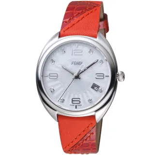 【FENDI】芬迪Momento系列放射紋飾腕錶(F217034573D1)