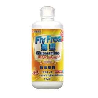 【信東生技】Fly Free飛靈葡萄糖胺液6入組(946ml/瓶)
