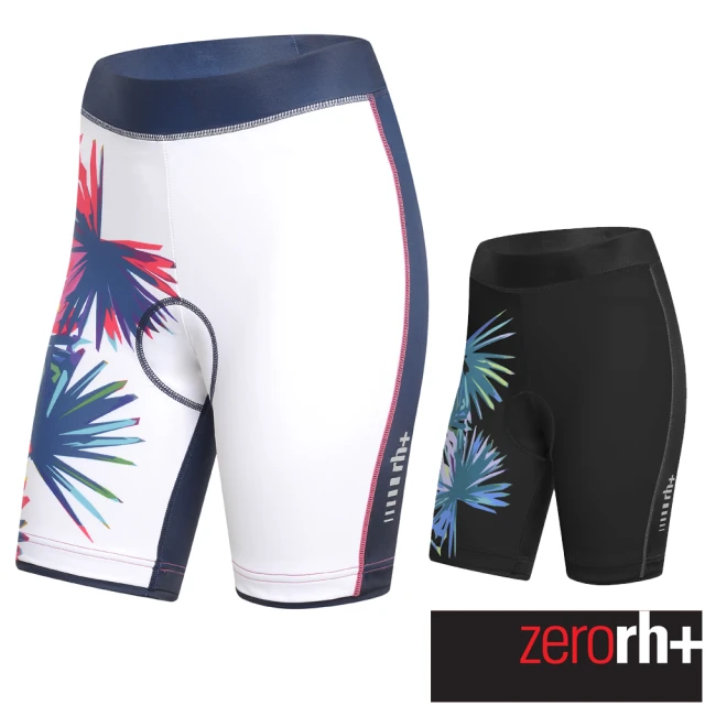 【ZeroRH+】義大利VENUS手工印花女用專業自行車褲(白色、黑色 ECD0471)