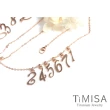 【TiMISA】幸運數字任選 純鈦項鍊(B)