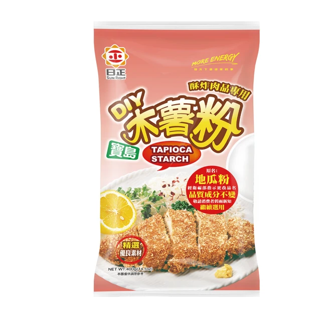 【日正食品】寶島木薯粉400g