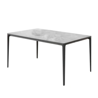 【文創集】艾沃5.3尺高硬度岩板餐桌(不含餐椅)