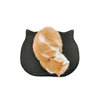 【iCat 寵喵樂】Cat Litter Mat貓砂墊/落砂墊 EVA（貓臉/頭造型）
