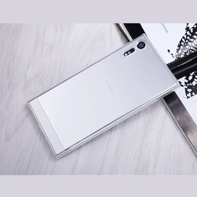 【Sony】Xperia XZ/XZs 5.2吋 晶亮透明 TPU 高質感軟式手機殼/保護套 光學紋理設計防指紋