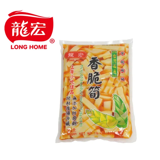 【龍宏】香脆筍600g